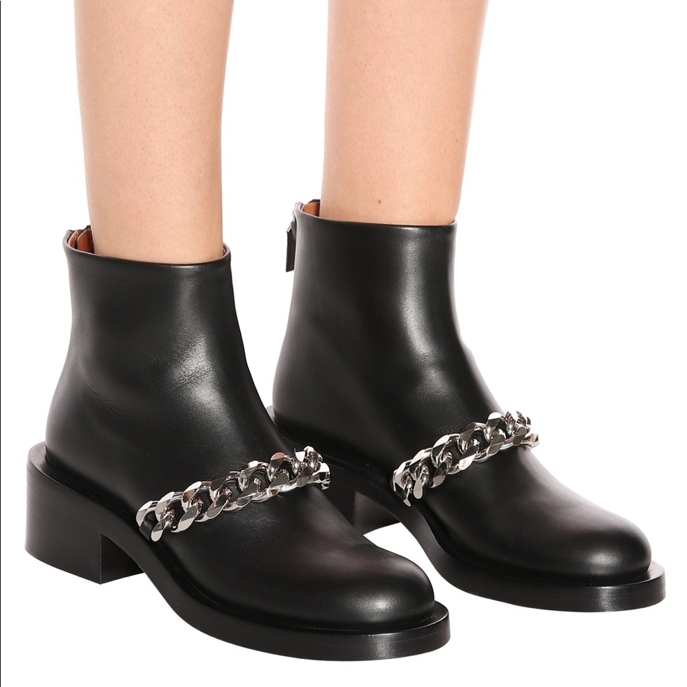 Givenchy Laura Silver Chain boots - Picture 4 of 10